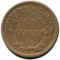 44649. Peru - 1 centavo - 1863r.