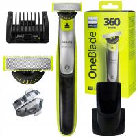 GOLARKA PHILIPS ONEBLADE TRYMER DO BRODY CIAŁA + Podstawa Nelips B00543 do Philips OneBlade