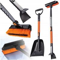 SKROBACZKA SAMOCHODOWA DO AUTA SZYB ŁOPATA SZCZOTKA TELESKOPOWA 5W1 SKR9