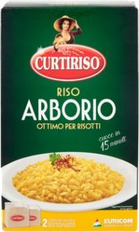 Ryż Włoski CURTIRISO ARBORIO Ryż do Risotto 1 KG