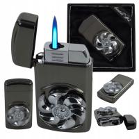 Zapalniczka Żarowa Metalowa z regulacją płomienia i antystresowym śmigłem