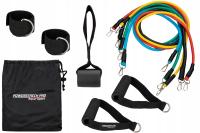 НАБОР ИЗ 5 РЕЗИНОК МОДУЛЕЙ РАСШИРЕНИЯ ДЛЯ ТРЕНИРОВОК, 4,5 КГ - 45КГ