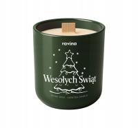 Świeca zapachowa sojowa Zapach Choinki / SOSNY Ravina 1 szt.