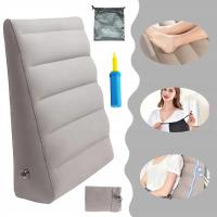 Nadmuchiwana Poduszka Klinowa, Przenośna Poduszka Podróżna Do Spania