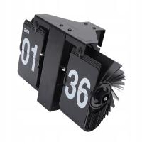 Automatyczny zegar z klapką 12-godzinny, cichy zegar na biurko w S2