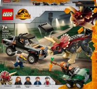LEGO Jurassic World трицератопс и засада 76950