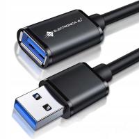Kabel przewód przedłużka przedłużacz USB A 3.0 5Gb/s męski do żeński 150cm