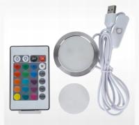 Zestaw lampy LED DIY KIT-001, LED RGB + pilot