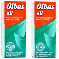 OLBAS Oil do inhalacji katar zatkany nos płyn 2 x 10 ml