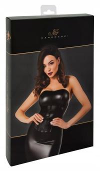 Noir - Seksowny Dopasowany Czarny Gorset Orgia Exclusive