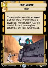 Karta Commandeer (V.1) SWU JTL #235
