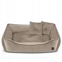 Кровать для собаки кошки VELVET LUX диван премиум 70X50 см Польша производство