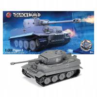 Aifix QUICKBUILD Model Tank Kit - J6041 Tiger I Tank Building Kit for Kids