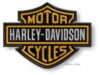 Naszywka haft naprasowanka HARLEY DAVIDSON haft 100mm x 76mm