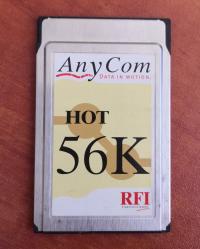 Modem AnyCom HOT 56K PCMCIA 090