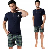 Мужская пижама NETi pm0230 с коротким рукавом