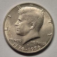 Moneta pół dolara Half dolar Kennedy rok 1976 okolicznościowe (17)