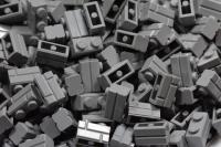 Lego lbg светло-серый кирпич 1x2 98283 80шт