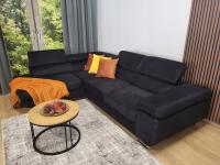 L угол ASTON роговица для гостиной откидывающаяся Спящая функция велюр