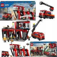 LEGO City Remiza strażacka z wozem strażackim 60414 Prezent + Gratis