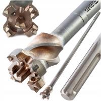 Wiertło przebiciowe do muru betonu SDS-max 55 x 600 mm WĘGLIK SPIEKANY