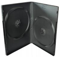 Pudełko na 2 płyty DVD podwójne czarny