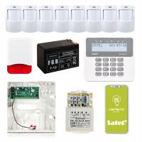 СПУТНИКОВЫЙ КОМПЛЕКТ СИГНАЛИЗАЦИИ PERFECTA 16 GSM МОДУЛЬ 8 ДАТЧИК ДВИЖЕНИЯ ПРИЛОЖЕНИЕ