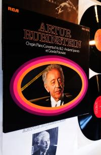 CHOPIN =PIANO CONC. NR.I&2 -ANDANTE SPIANATO ET. 2LPs BOX ARTUR RUBINSTEIN