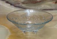 SZKLANA KWIATOWA PATERKA NA STOPKACH