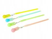 długopis niebiski z lampką