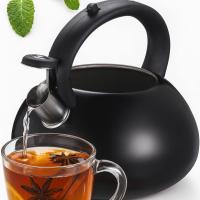 Чайник со свистком традиционный индукционный газ из нержавеющей стали большой 3л