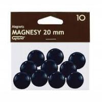 Magnesy czarne GRAND 20mm (10 szt.)