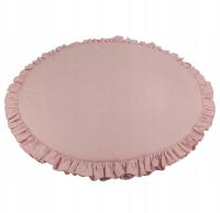 MATA DO POKOJU DLA DZIECKA DO ZABAWY Z FALBANKĄ Z WYPEŁNIENIEM 100 CM