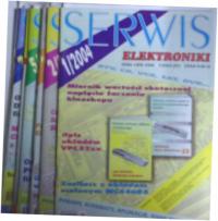 Serwis elektroniki nr 1-7,12 z 2004 roku