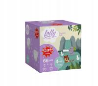 Lolly MAXI размер 4 Коробка подгузники pantsy влажные салфетки Lolly бесплатно