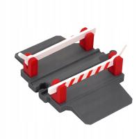 PRZEJAZD ZE SZLABANEM DO TORÓW i KOLEJKI DREWNIANEJ - Manufaktura Kolejki