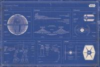 Plakat ścienny Star Wars Cesarska Flota 91,5x61 cm