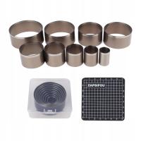 9Pcs Leather Circle Cutter Tool Set Sturdy,Jewelry Makers with Storage