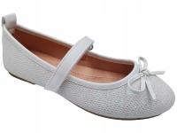 BALERINY Dziewczęce BALETKI Półbuty Eleganckie profilowana wkładka