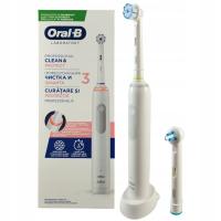 Elektryczna szczoteczka Oral-B PRO 3 Clean & Protect Professional WHITE