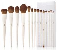 Набор из 14 кистей для макияжа JESSUP T329 светло-серый