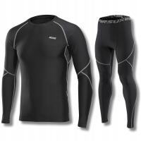 BIELIZNA TERMOAKTYWNA MĘSKA ODZIEŻ TERMICZNA KOSZULKA SPODNIE 81S ARSUXEO