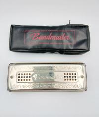 HARMONIJKA USTNA NIEMIECKA VINTAGE KOLEKCJONERSKA SYGNOWANA BANDMASTER