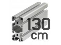 Aluminiowy Profil Konstrukcyjny 40x80 T8 - 130 CM