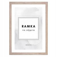 RAMKA RAMKI 30x40 na zdjęcia do zdjęć 40x30 brązowa MDF rama na zdjęcie