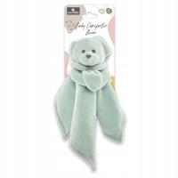 Przytulanka komforter dla niemowląt uspokajacz Miś tuliś Lorelli zielony