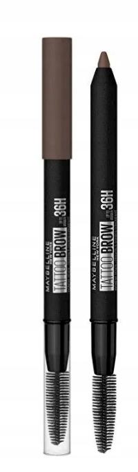 ВОДОНЕПРОНИЦАЕМЫЙ КАРАНДАШ ДЛЯ БРОВЕЙ С КИСТЬЮ MAYBELLINE TATTOO MEDIUM BROWN