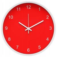 Неприкасаемые современные настенные часы Красный