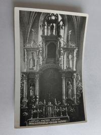 ZDJĘCIE KARTUZY WNĘTRZE KOŚCIOŁA ZNACZEK STEMPEL 17311 A