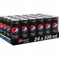 Napoje gazowane Pepsi Max bez cukru 24 x 330 ml